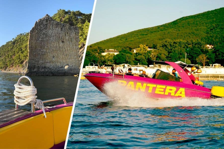 СКОРОСТНОЙ КАТЕР  <<ПАНТЕРА>>