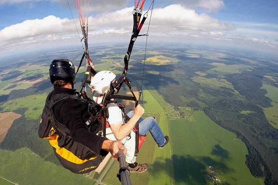 Свободный полёт на параплане