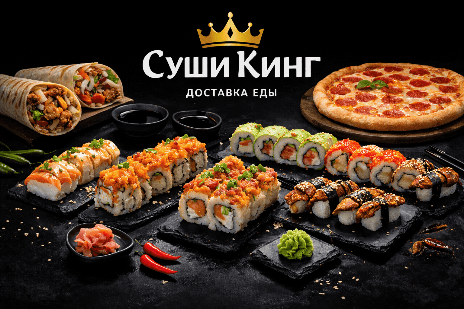 Доставка еды "Sushi King"